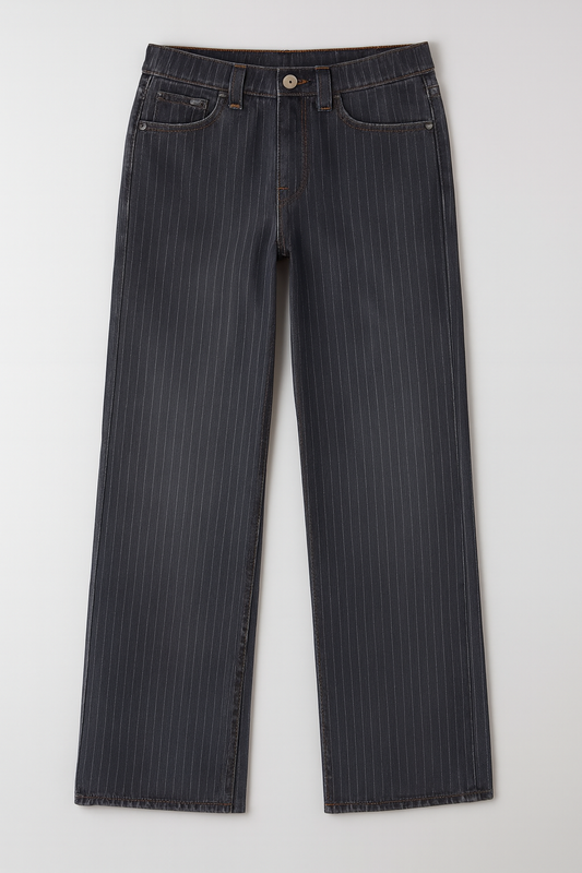 Viral Pin Striped Jeans