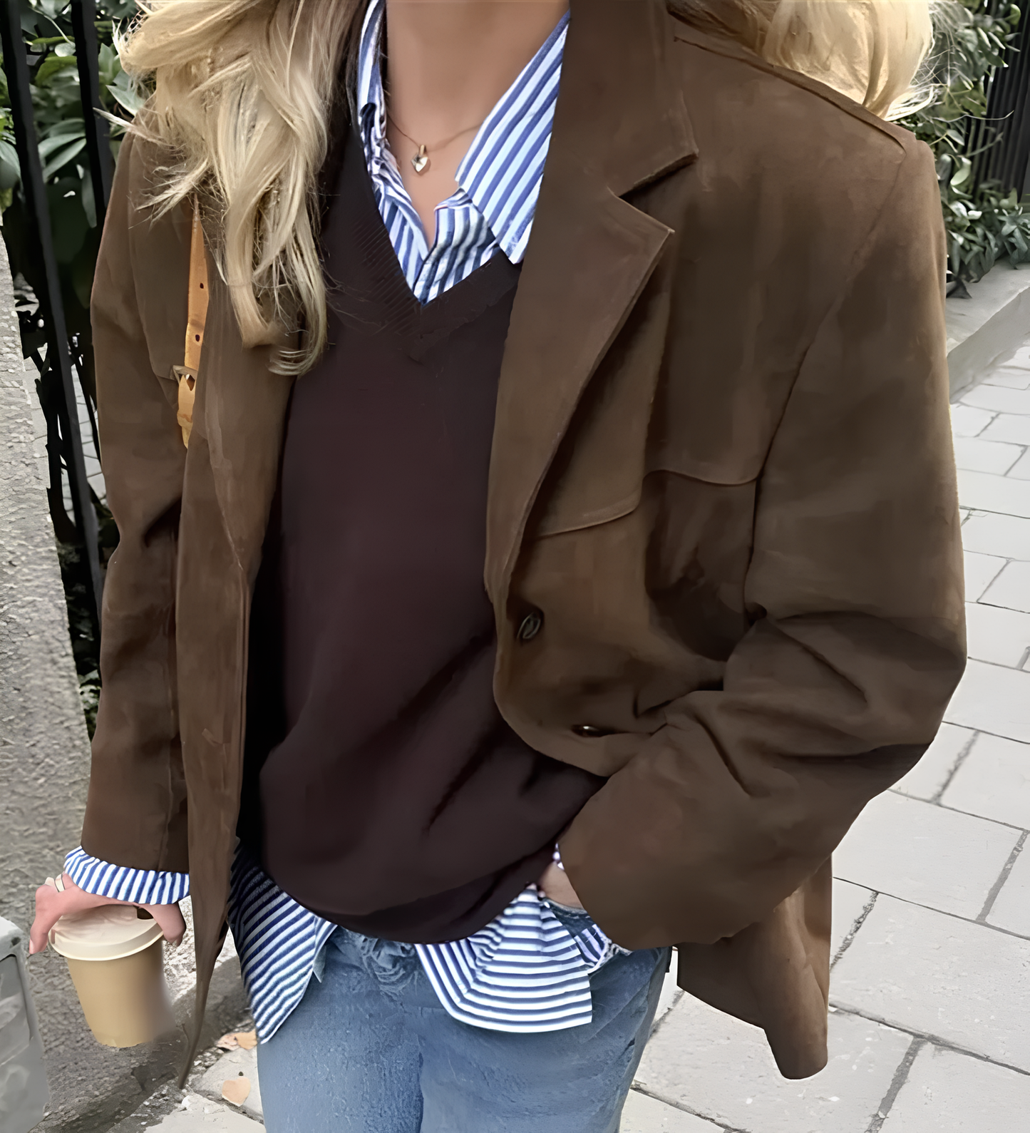 Ornella buttoned jacket