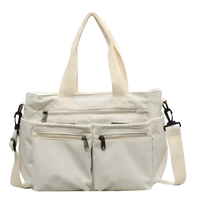 White Brown Straps