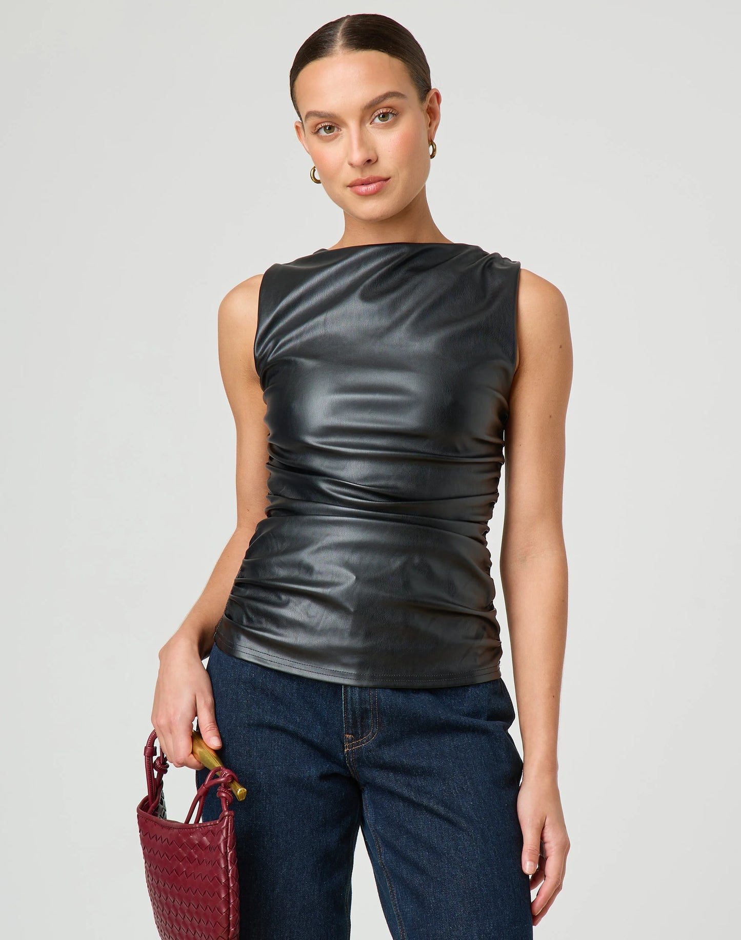 Gigi Leather Top
