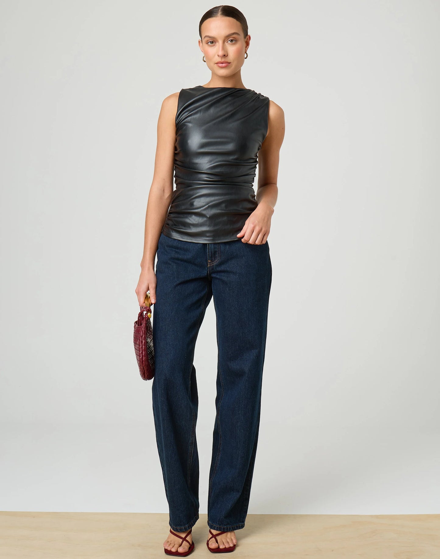 Gigi Leather Top