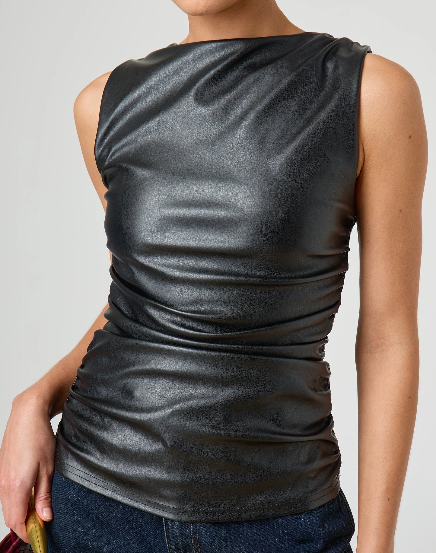 Gigi Leather Top