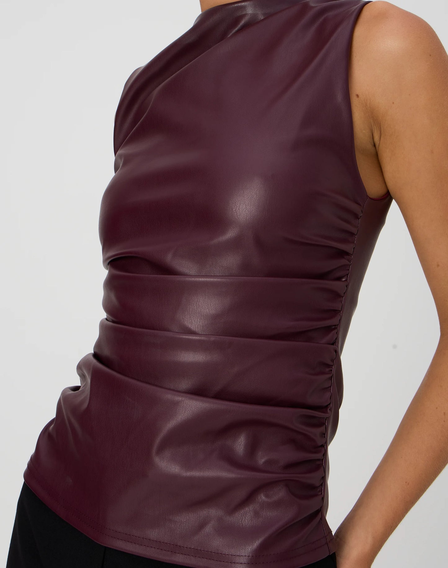 Gigi Leather Top