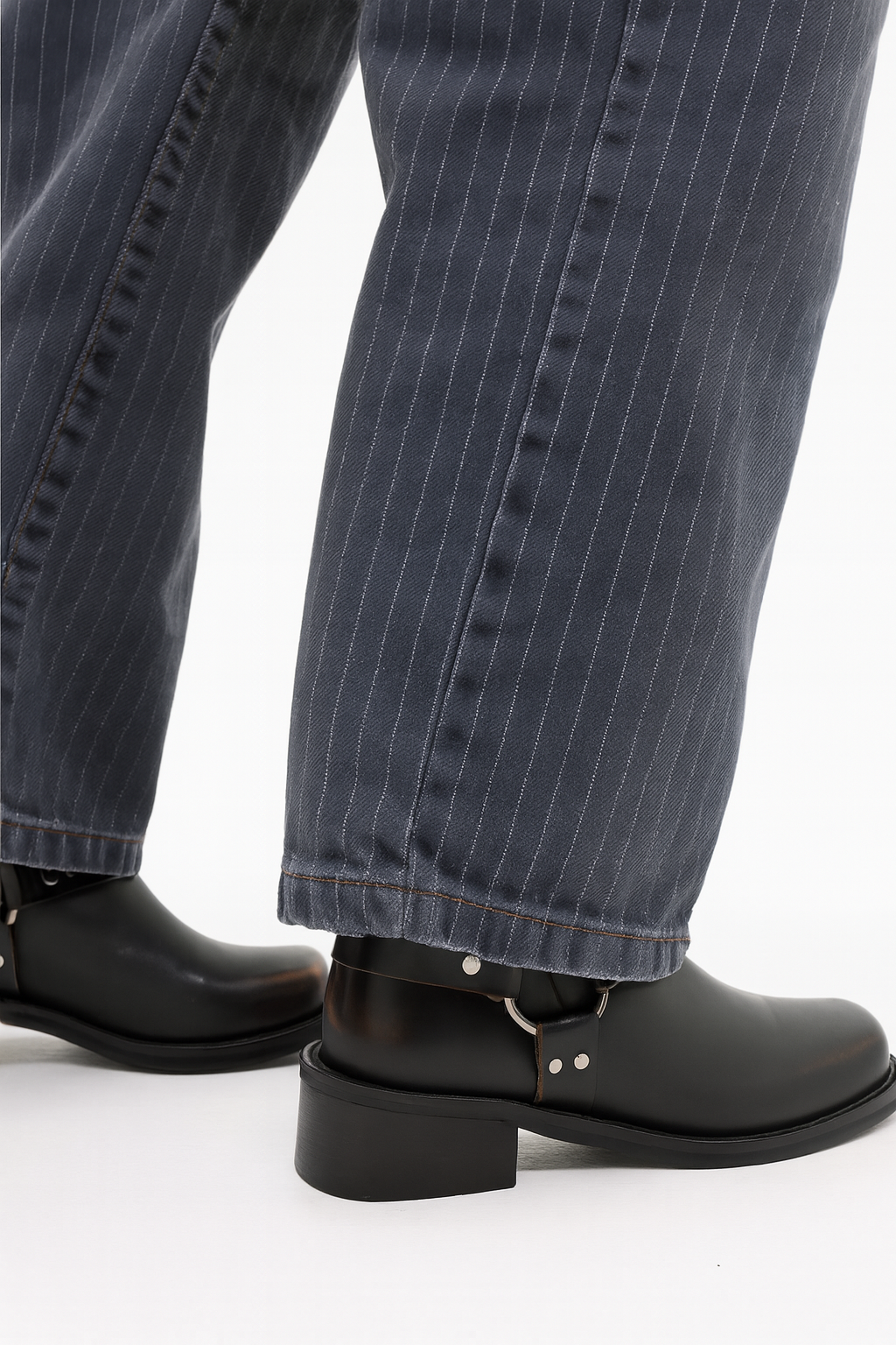 Viral Pin Striped Jeans
