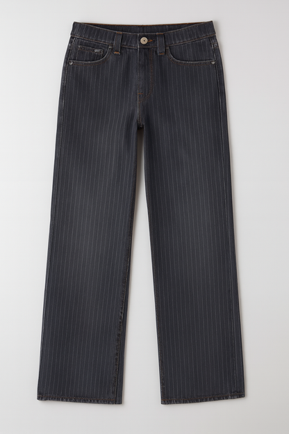 Viral Pin Striped Jeans