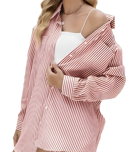 Carla Striped Blouse