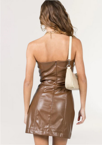 leather dress