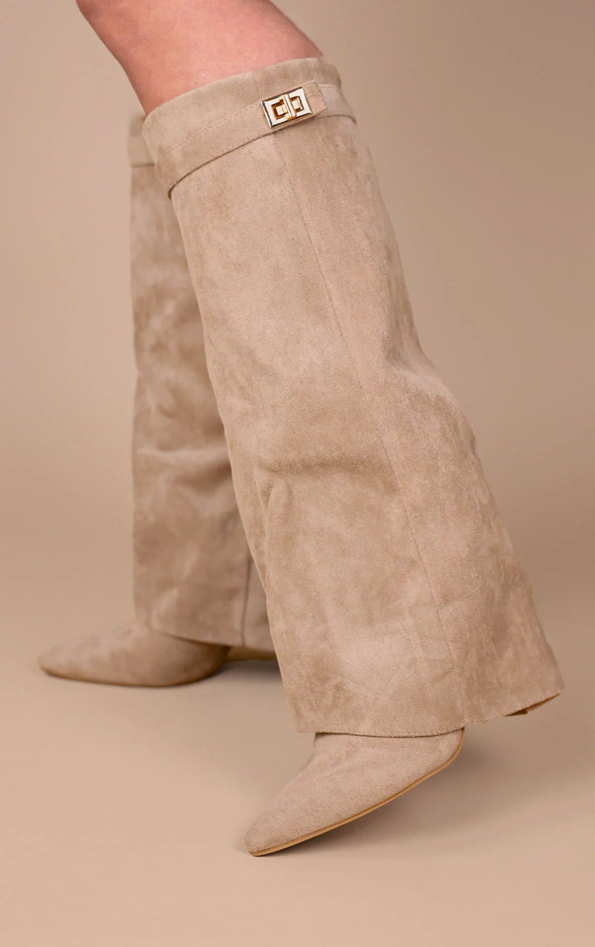 Faux Suede Boots
