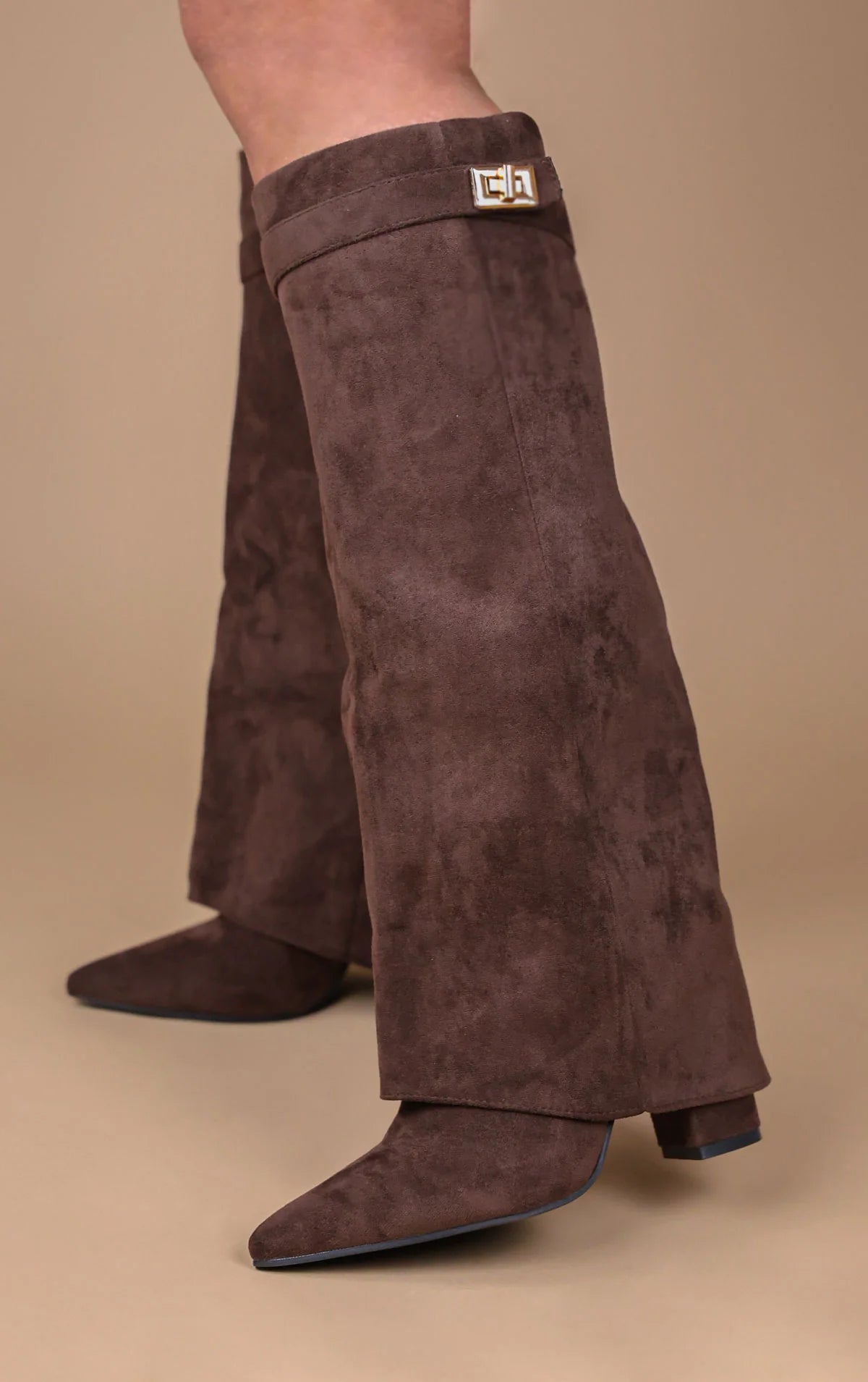 Faux Suede Boots