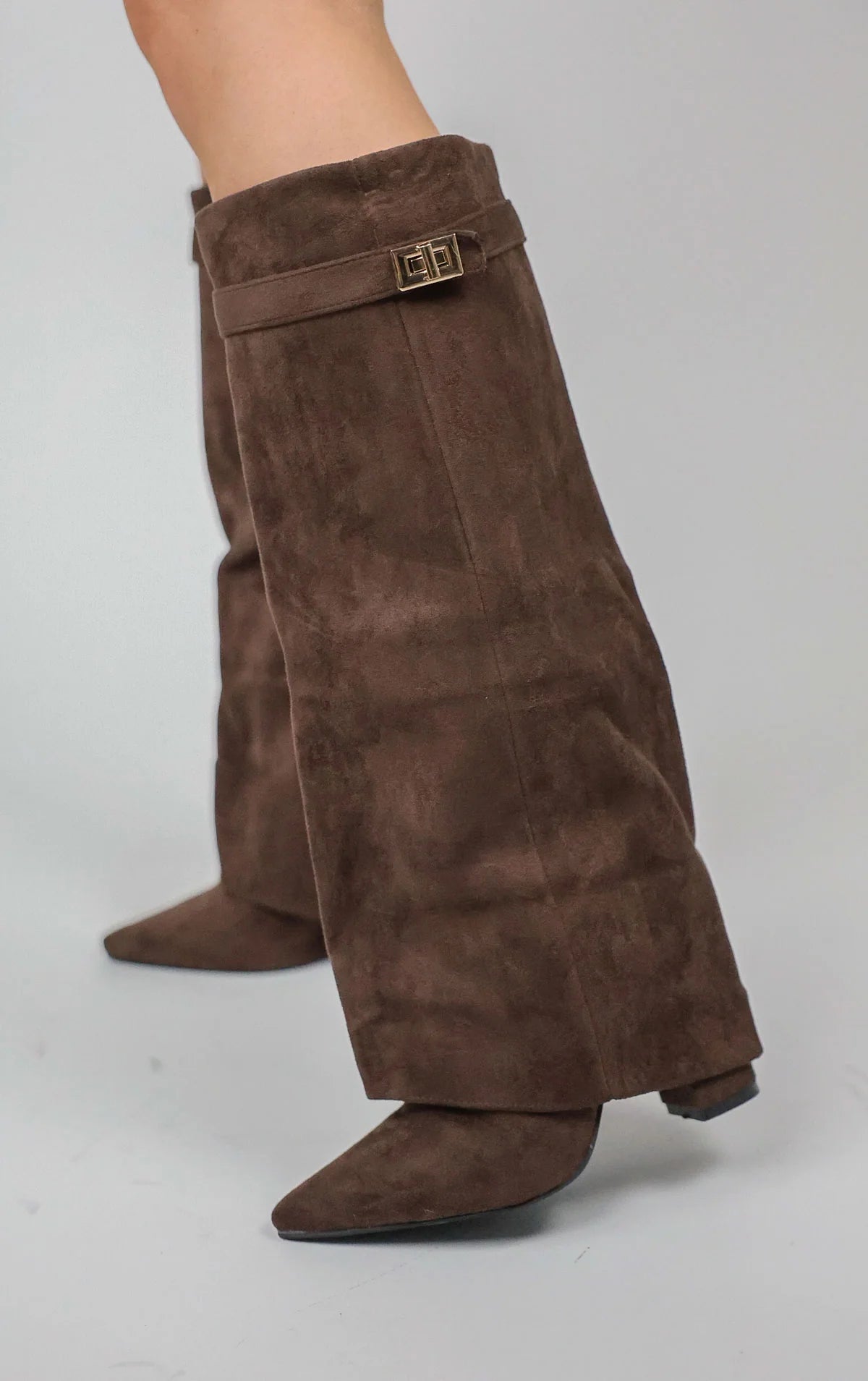 Faux Suede Boots