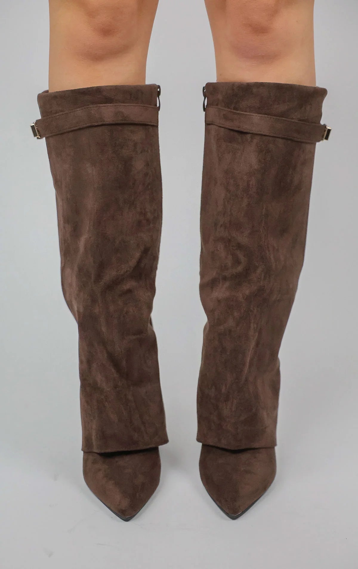 Faux Suede Boots