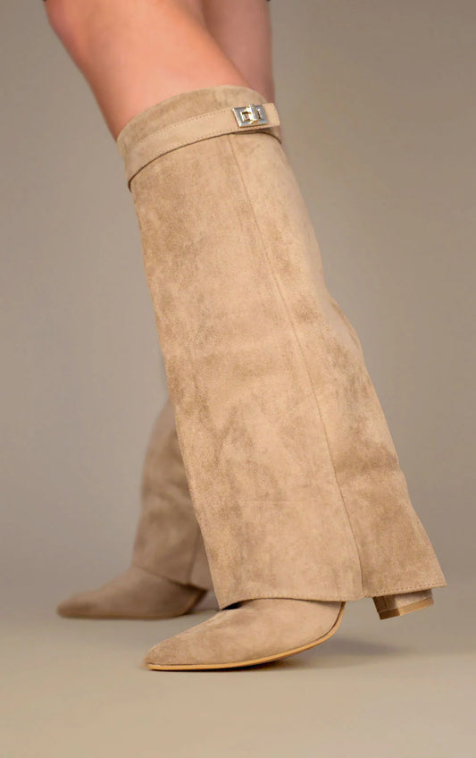 Faux Suede Boots
