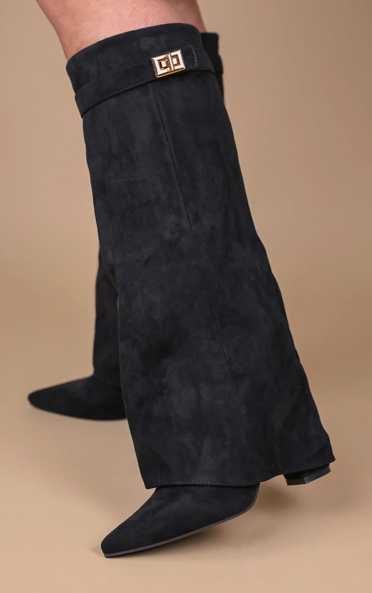 Faux Suede Boots