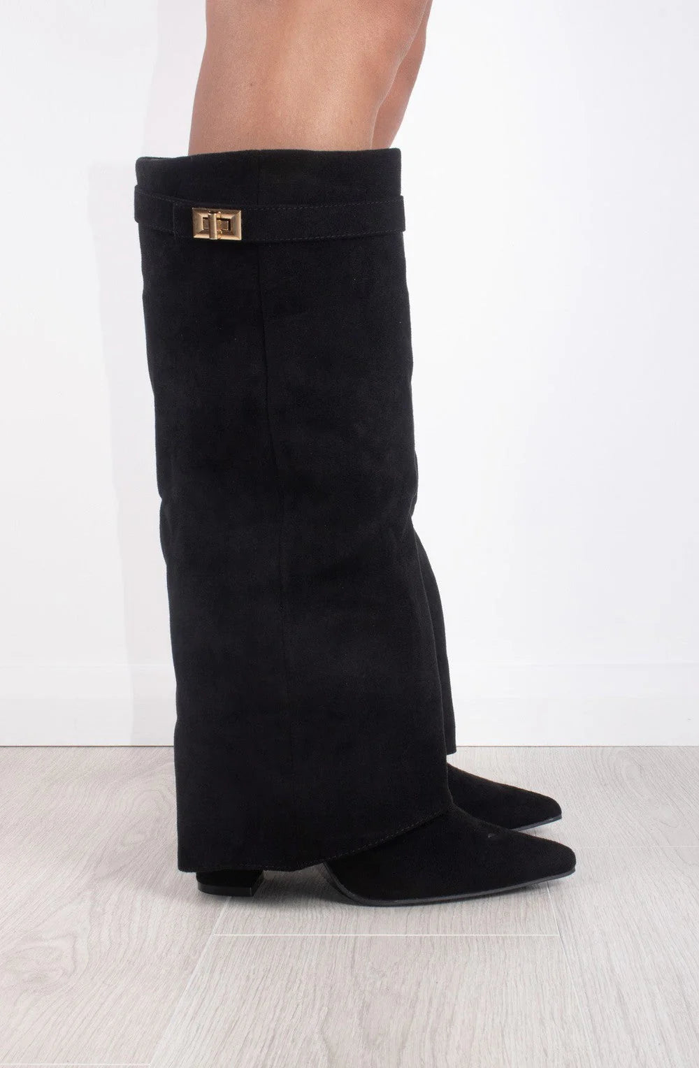 Faux Suede Boots