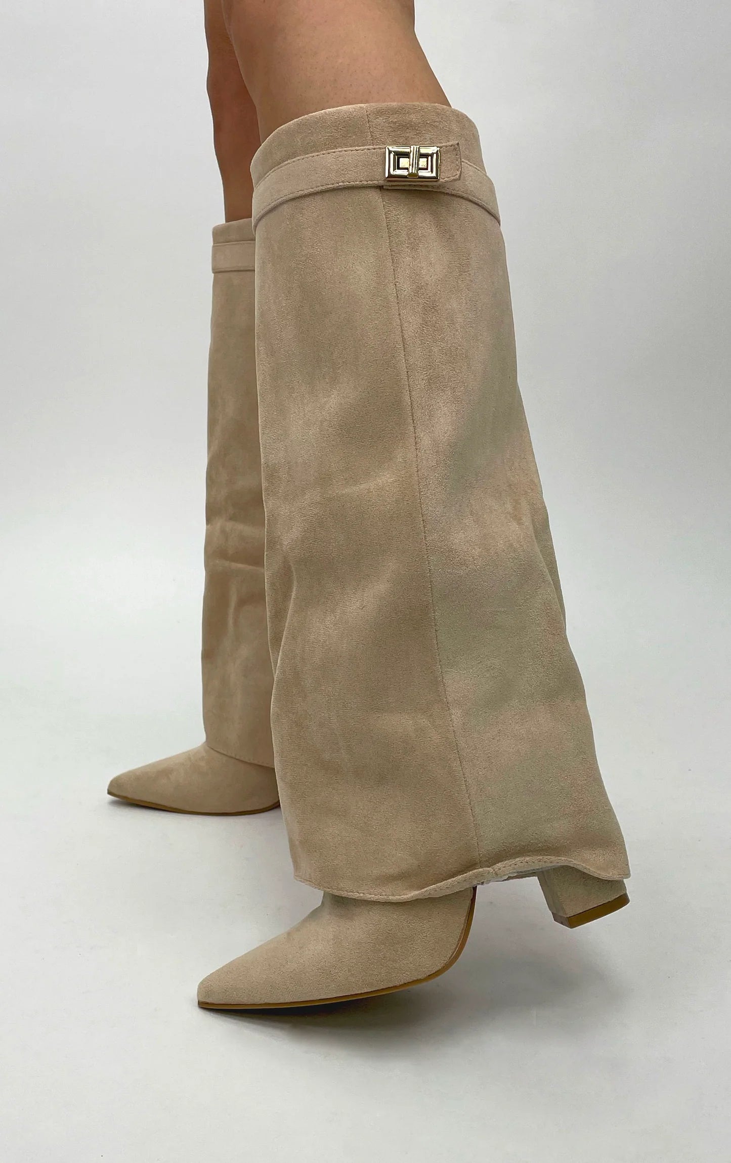 Faux Suede Boots
